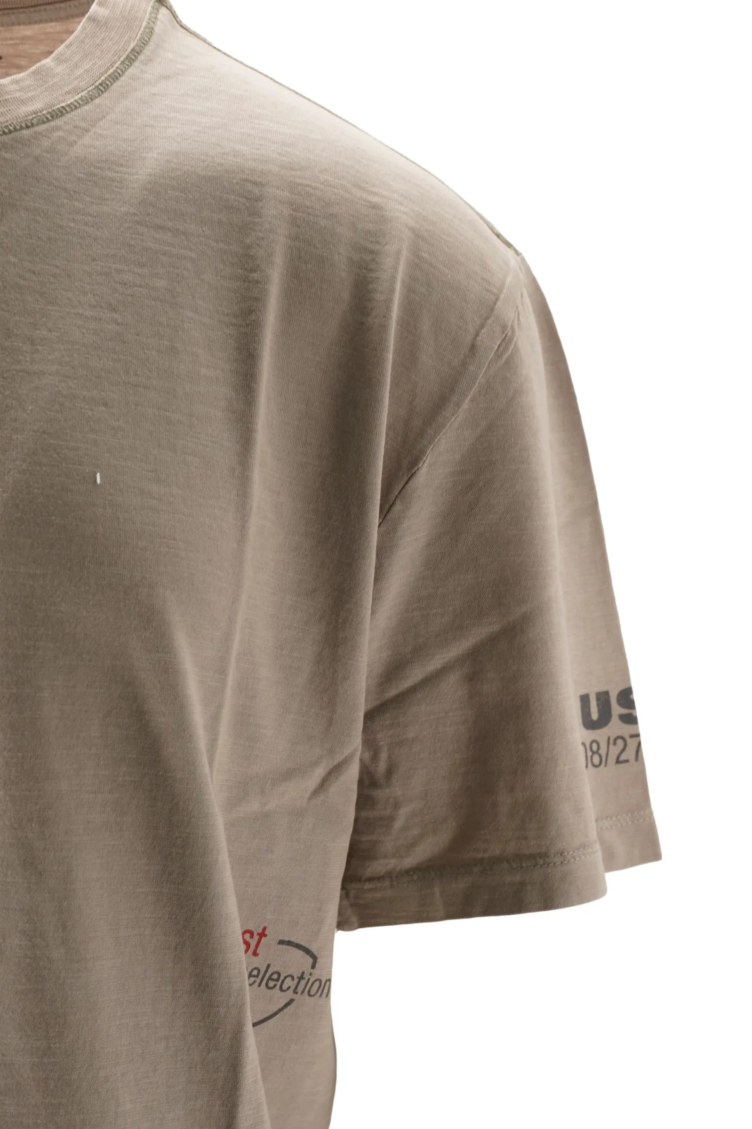 New T-Shirt in Cotone Fiammato / Uomo T-shirt