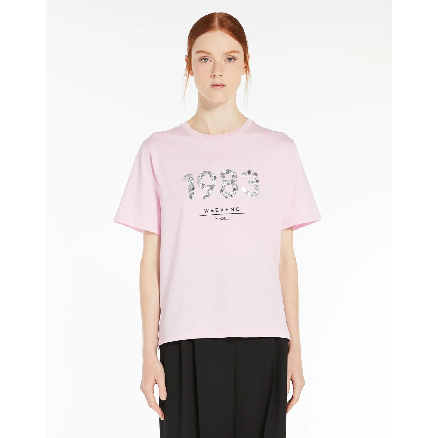 Hot T-Shirt in Jersey con Stampa / Donna T-shirt
