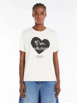 Sale T-Shirt in Jersey di Cotone / Donna T-shirt