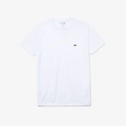 Hot T-Shirt in Jersey di Cotone Pima / Bianco Uomo T-shirt