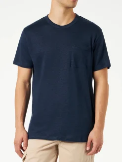 Hot T-Shirt in Jersey di Lino / Uomo T-shirt