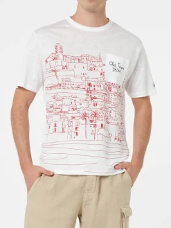 T-Shirt in Jersey di Lino / Uomo T-shirt