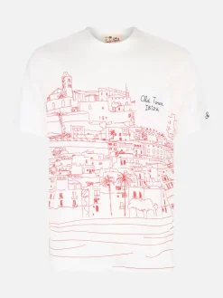 T-Shirt in Jersey di Lino / Uomo T-shirt