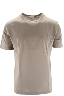 T-Shirt in Jersey Lucido di Cotone / Uomo T-shirt