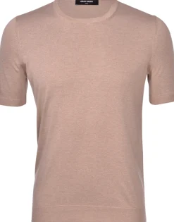 Online T-Shirt in Maglia in Seta / Uomo T-shirt