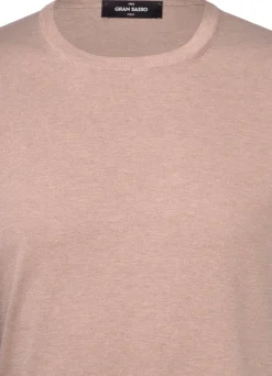 Online T-Shirt in Maglia in Seta / Uomo T-shirt