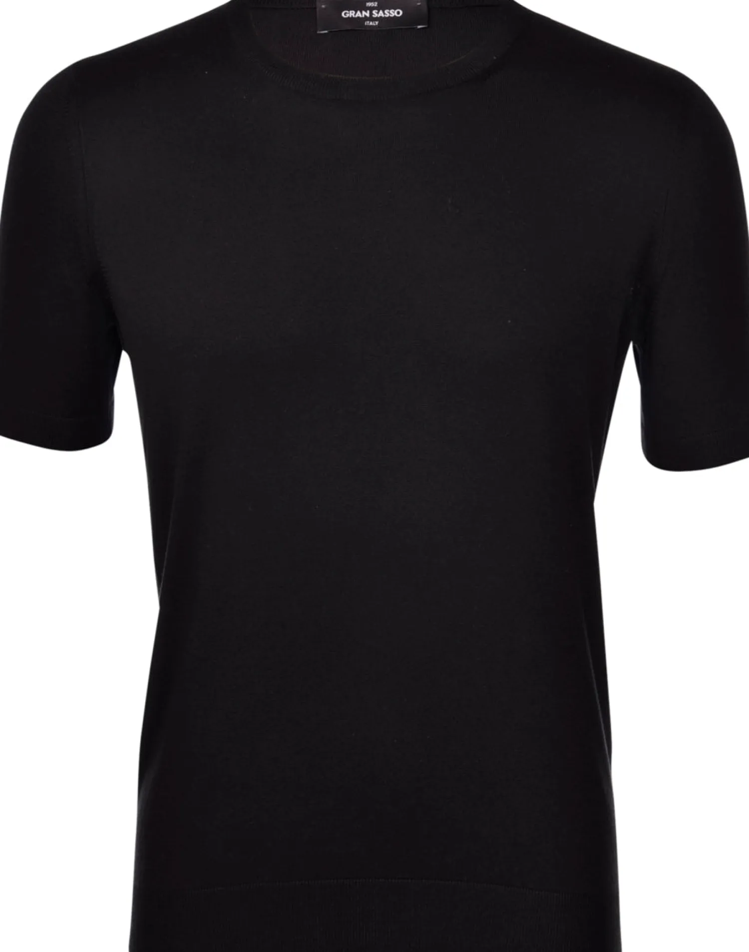 New T-Shirt in Maglia in Seta / Uomo T-shirt