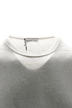 Hot T-Shirt in Misto Lino e Cotone / Uomo T-shirt