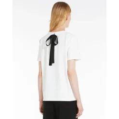 Outlet T-Shirt in Morbido Jersey / Bianco Donna T-shirt