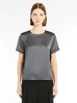 T-Shirt in Raso e Jersey / Donna T-shirt