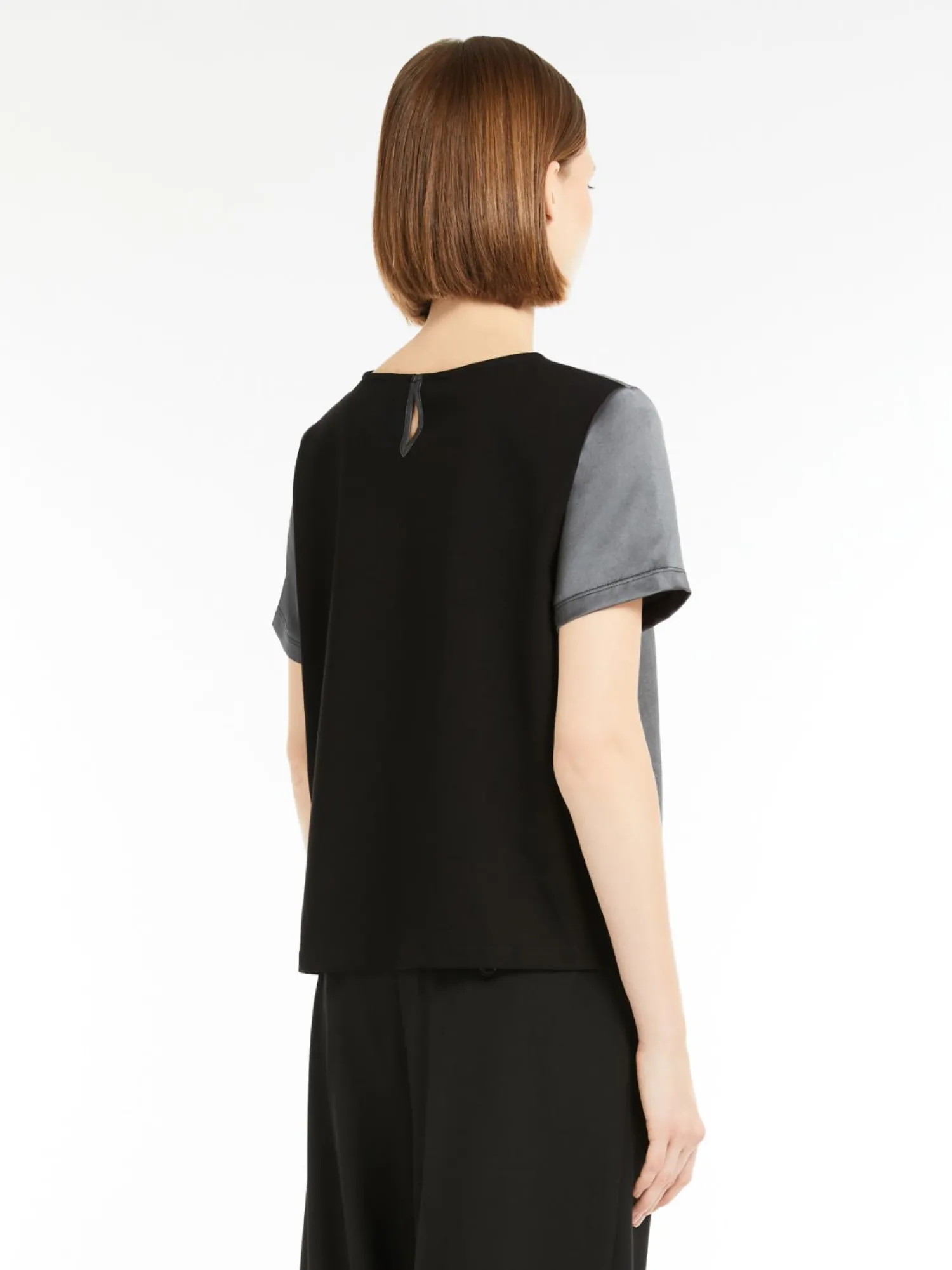 T-Shirt in Raso e Jersey / Donna T-shirt