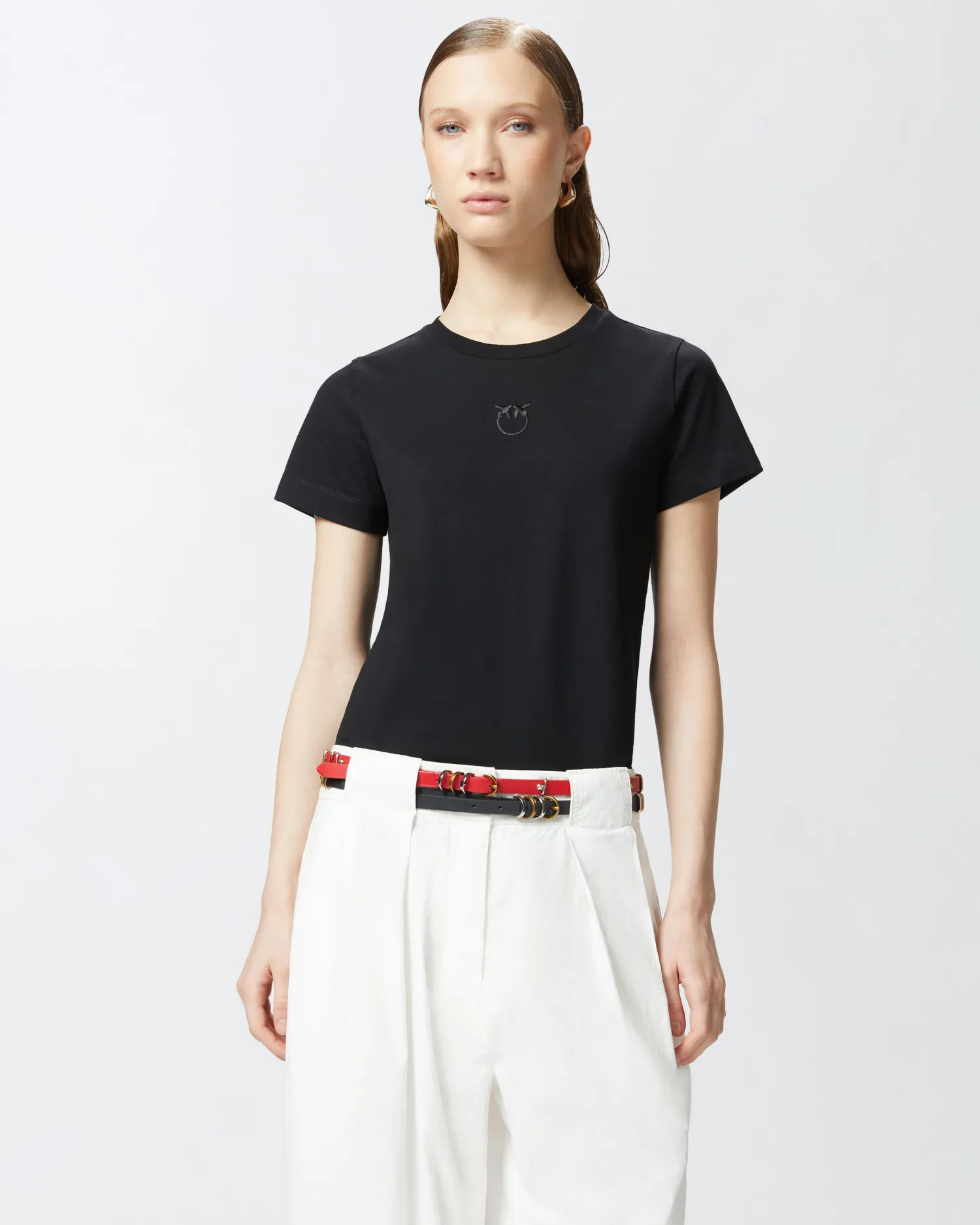 New T-Shirt Maniche Corte con Logo / Donna T-shirt