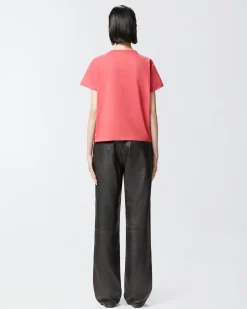 T-Shirt Maniche Corte con Ricamo / Donna T-shirt