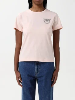 Clearance T-Shirt Maniche Corte con Ricamo / Donna T-shirt