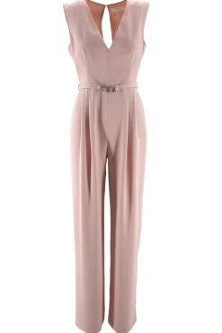 Outlet Tuta Elegante con Cintura / Donna Abiti