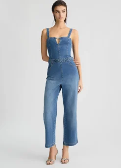 New Tuta in Denim / Donna Abiti|Denim