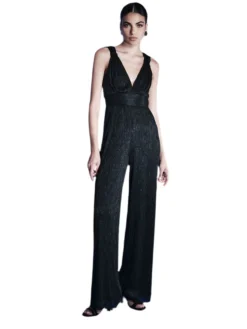 Discount Tuta in Plissé Lurex / Donna Abiti