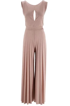 Tuta in Tessuto Elasticizzato / Rosa Donna Abiti