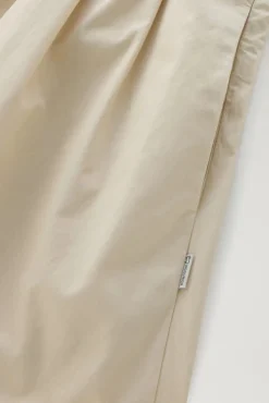 New Vestito Corto in Popeline di Puro Cotone / Donna Abiti