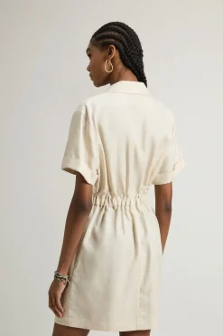 Online Vestito in Tencel / Donna Abiti