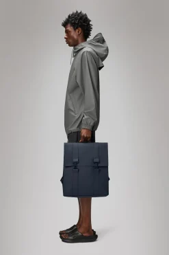 Outlet Zaino Msn con Doppia Fibbia / Uomo Zaini