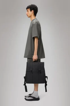 Outlet Zaino Msn con Doppia Fibbia / Uomo Zaini